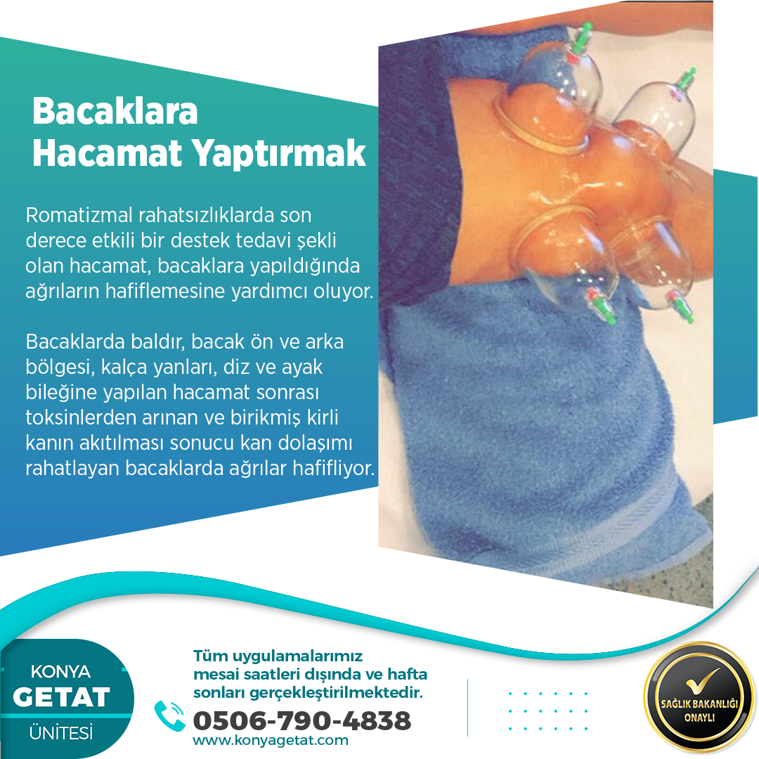 Bacaklara Hacamat Yaptırmak