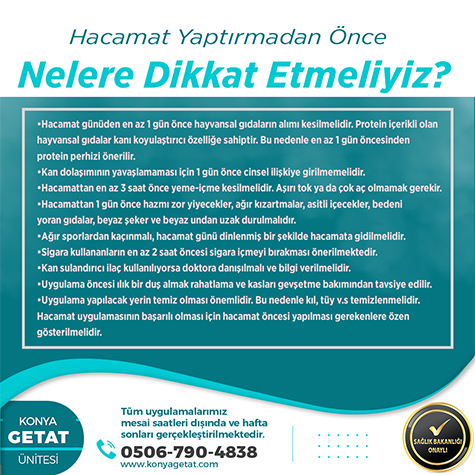 Hacamat Yaptırmadan Önce Nelere Dikkat Etmeliyiz?
